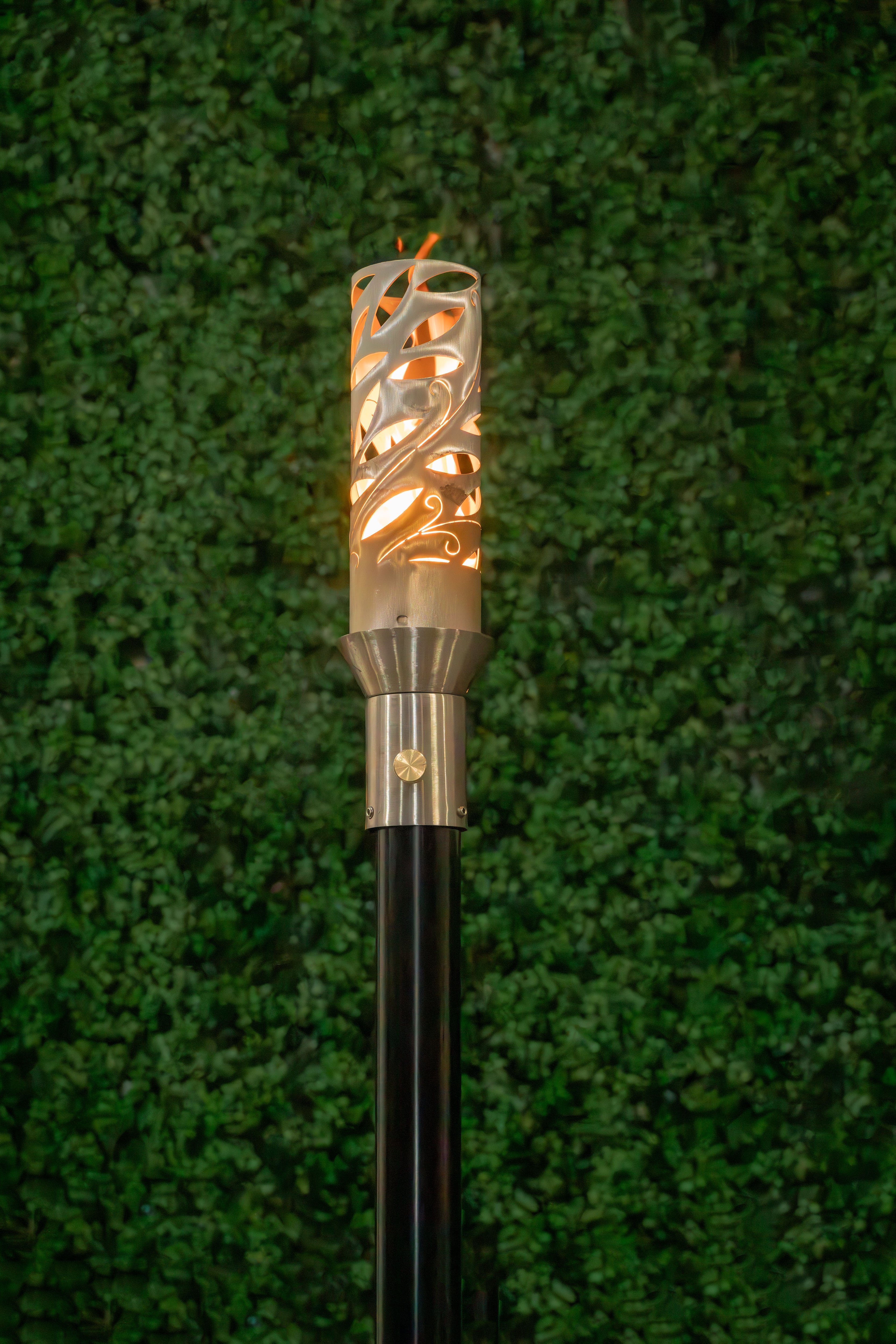 The Outdoor Plus Havana Torch - Stainless Steel - Backyard Ember