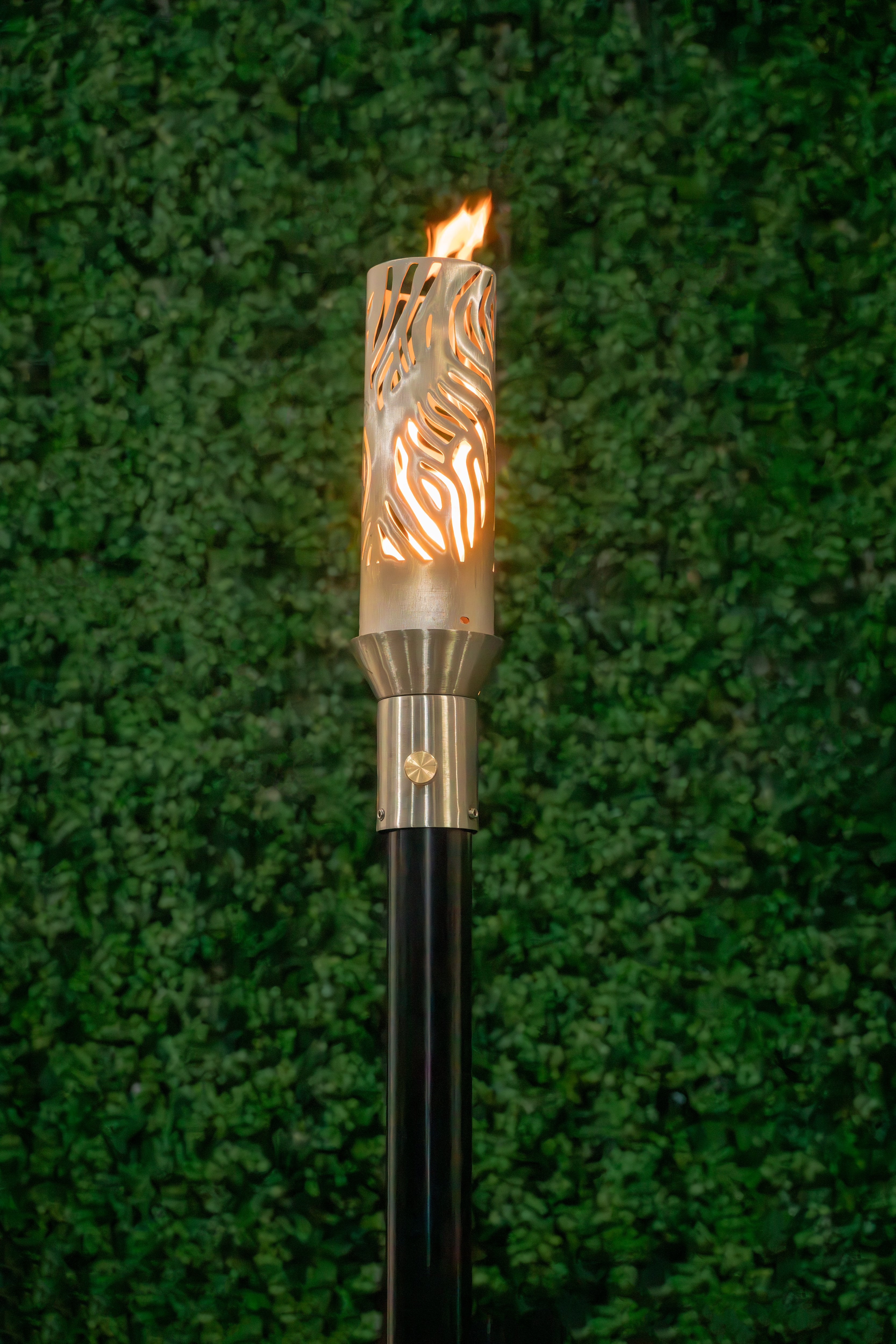 The Outdoor Plus Hawi Torch - Stainless Steel - Backyard Ember