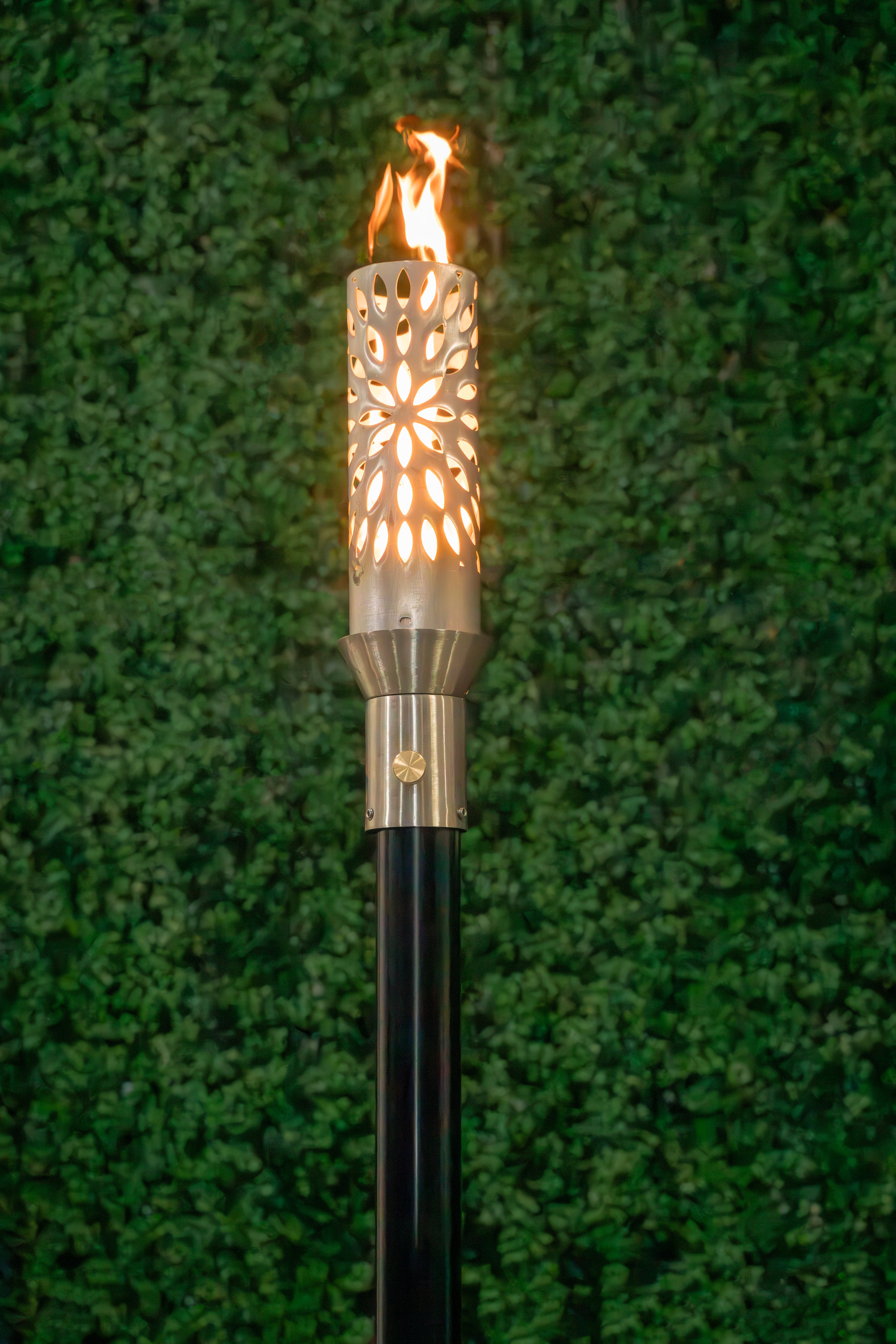 The Outdoor Plus Sunshine Torch - Stainless Steel - Backyard Ember