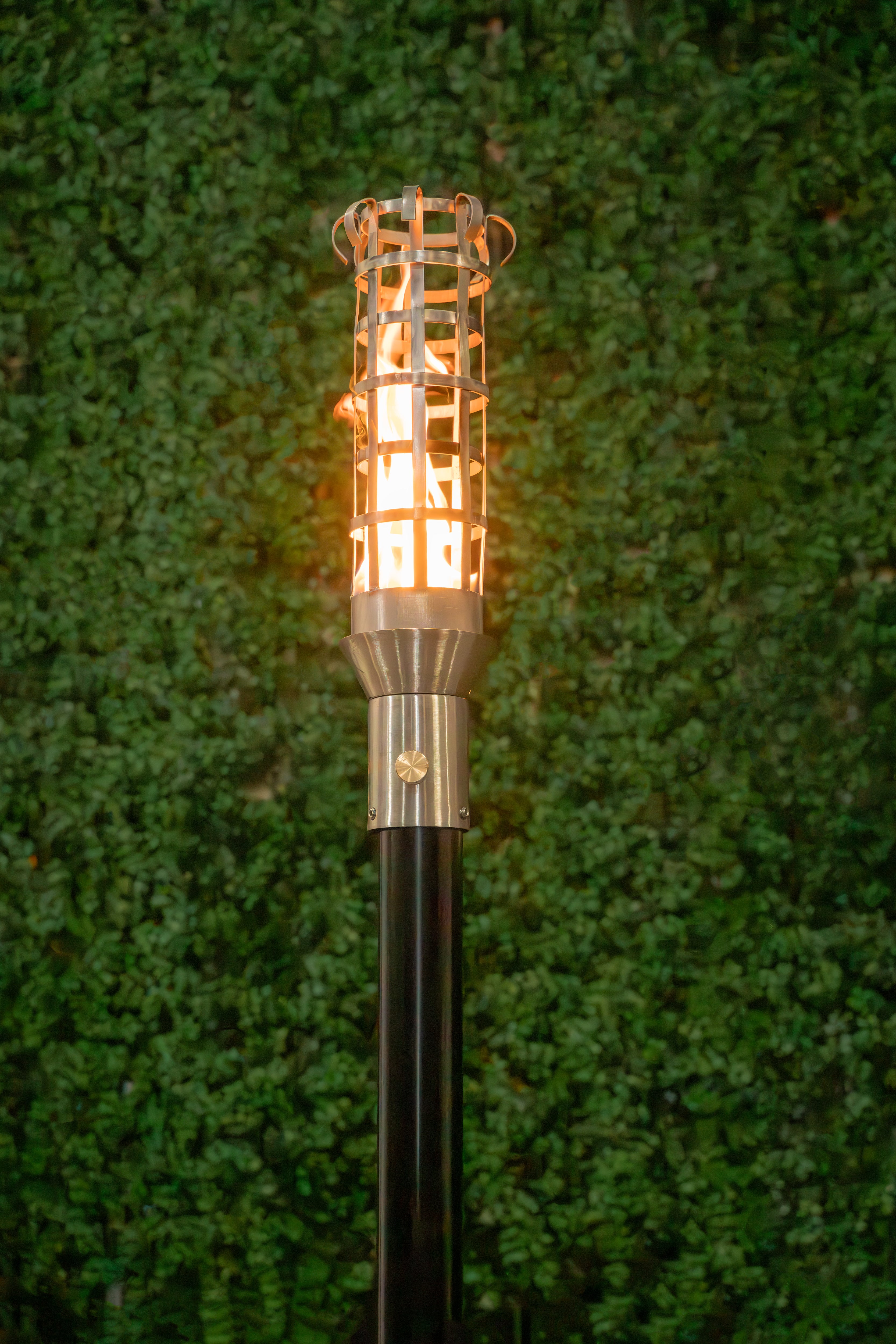 The Outdoor Plus Woven Torch - Stainless Steel - Backyard Ember