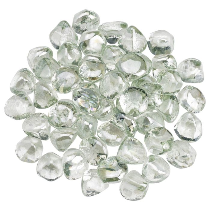 American Fire Products Rain Drop Luster Fire Glass - 10 Pound Bag