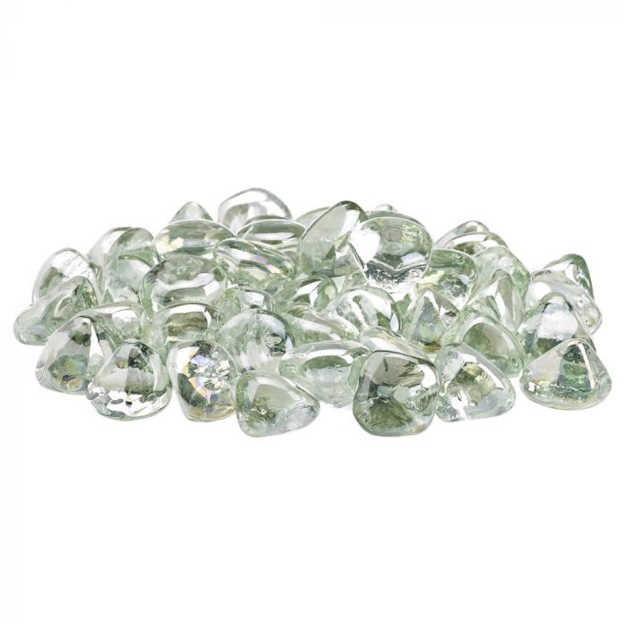 American Fire Products Rain Drop Luster Fire Glass - 10 Pound Bag
