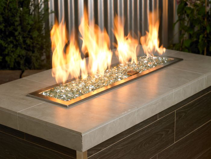 American Fire Products Rain Drop Luster Fire Glass - 10 Pound Bag