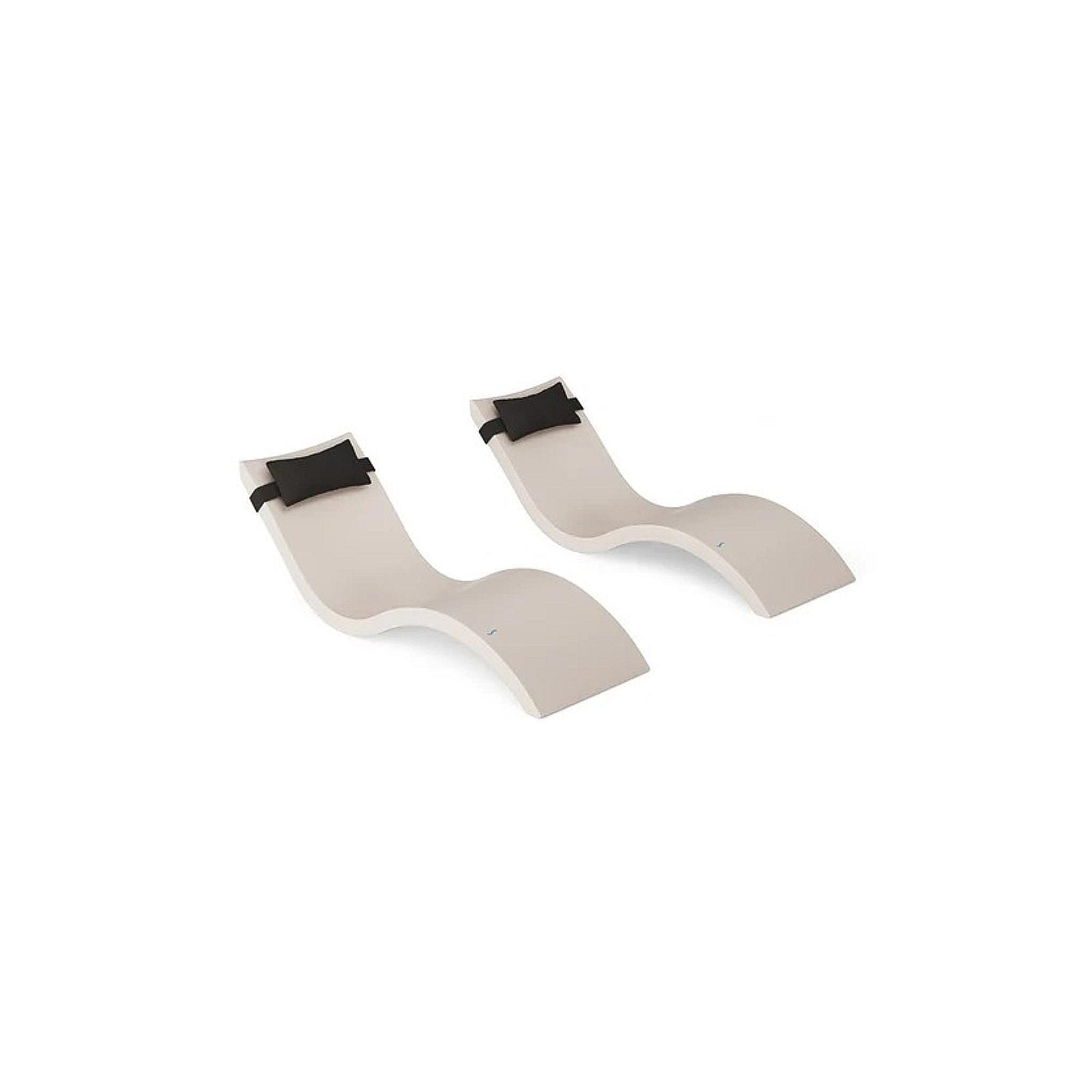 Signature Chaise and Headrest Pillow In-Pool Set