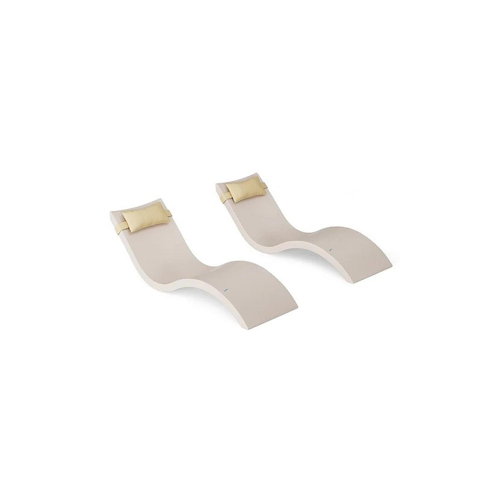 Signature Chaise and Headrest Pillow In-Pool Set