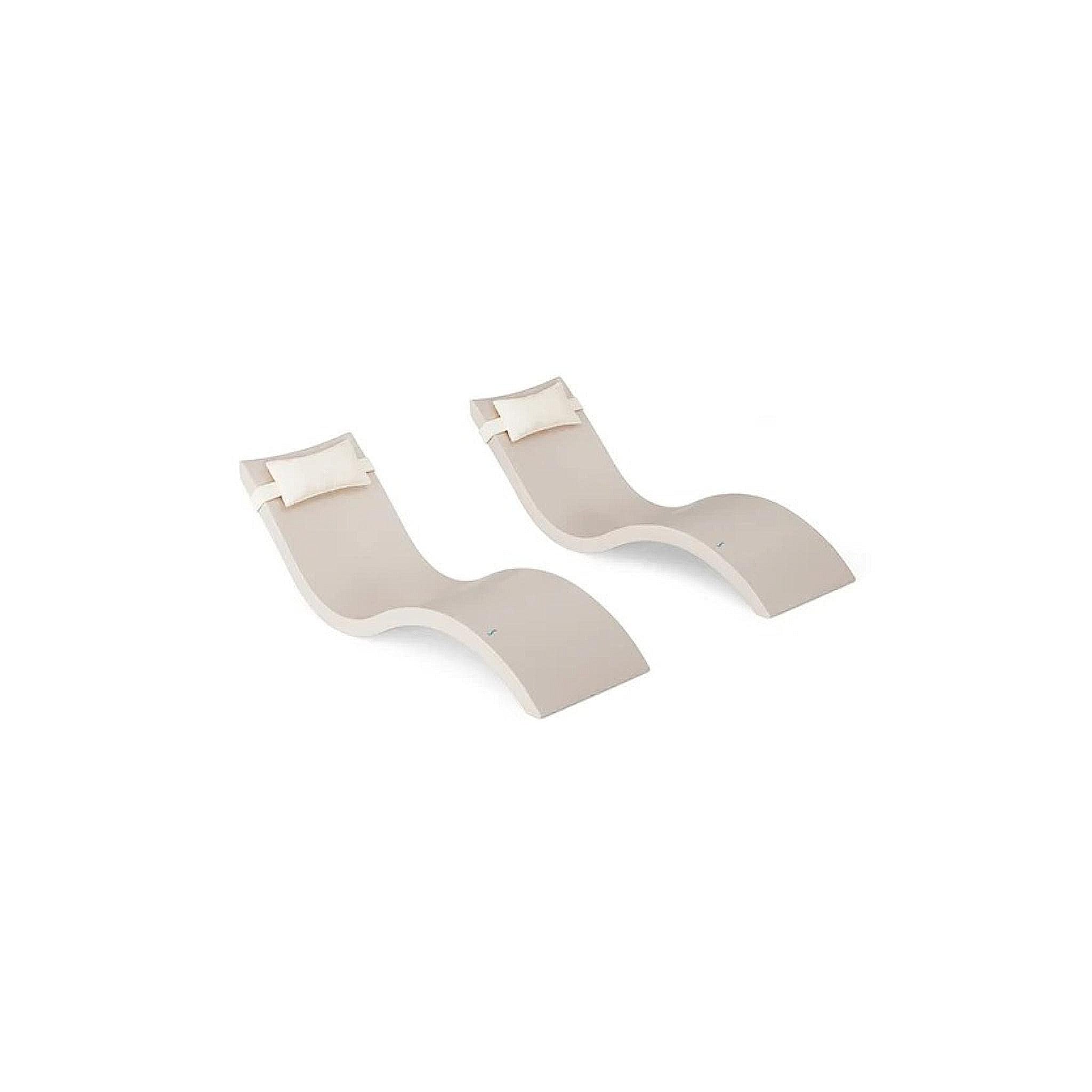 Signature Chaise and Headrest Pillow In-Pool Set