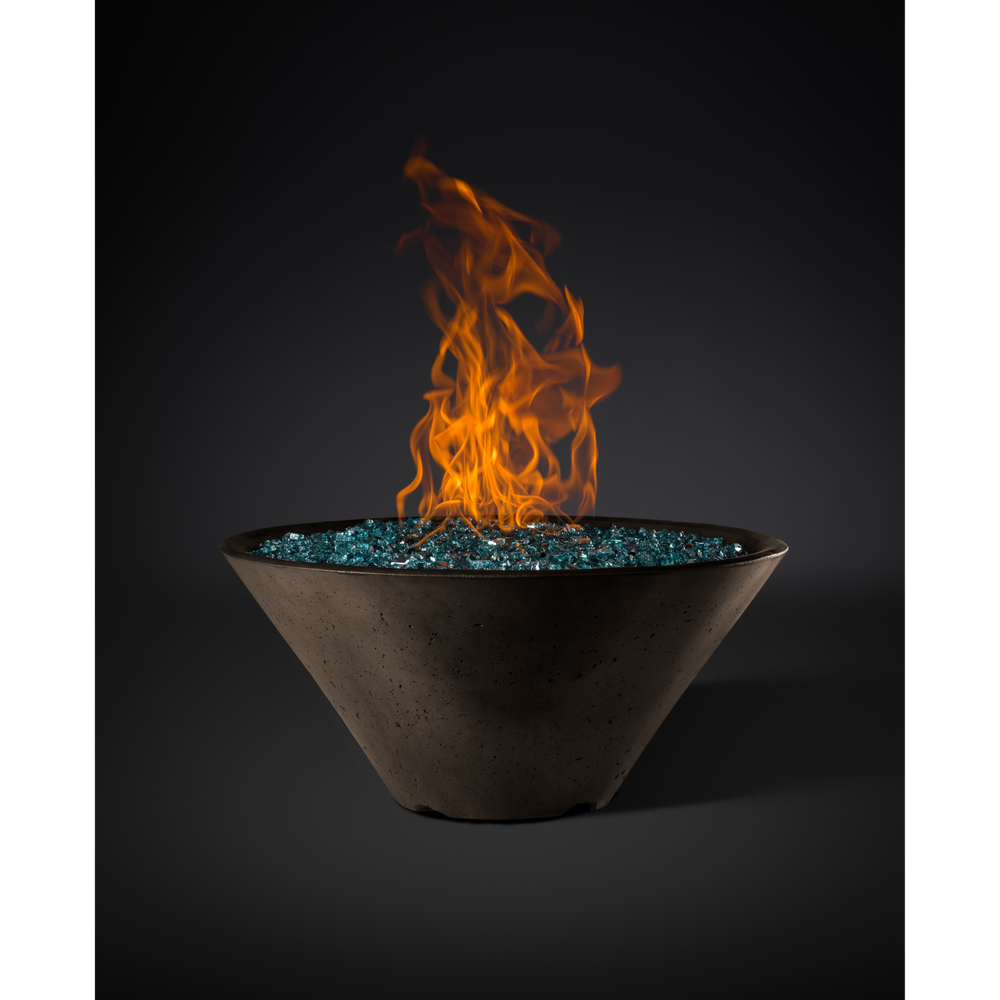 Slick Rock Ridgeline Conical Fire Bowl - Match-Lit