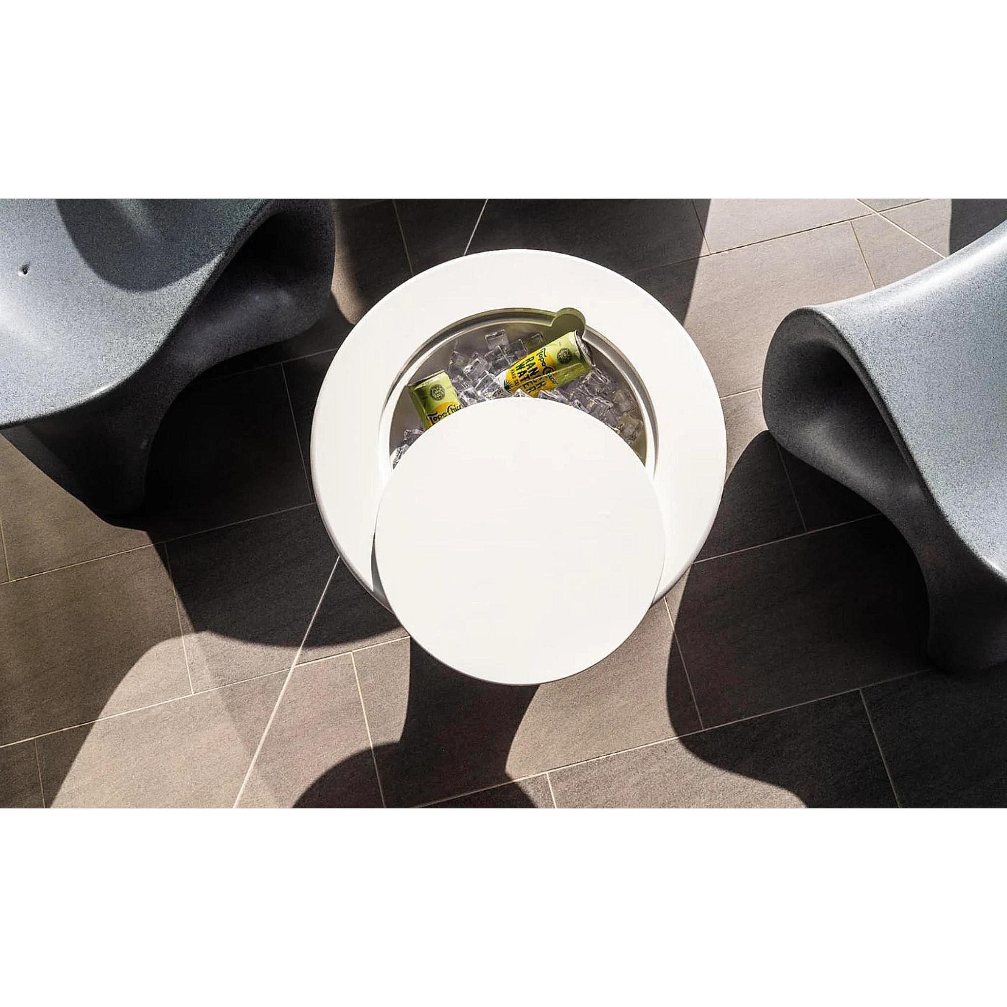 Autograph Tall Ice Bin Side Table