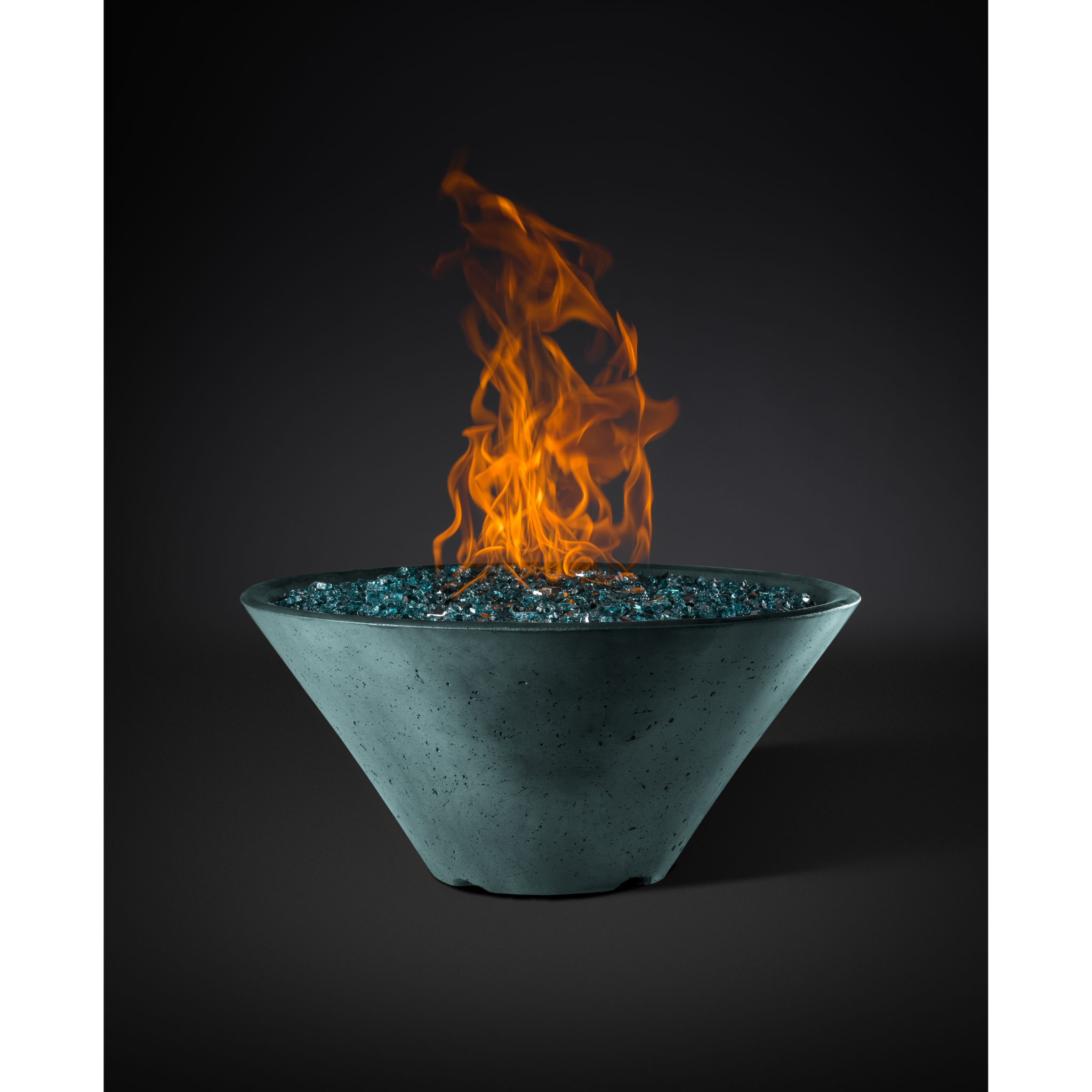 Slick Rock Ridgeline Conical Fire Bowl - Match-Lit