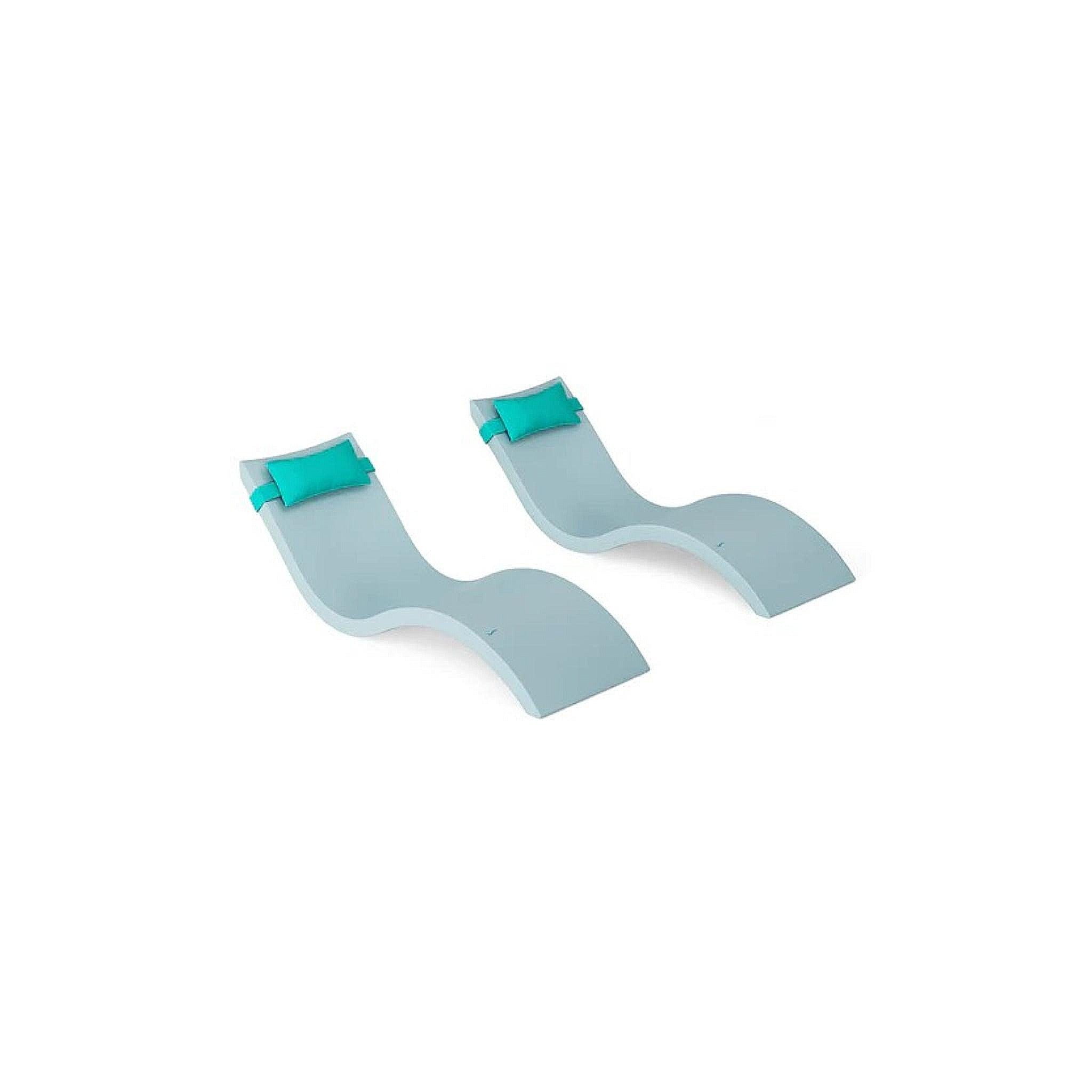 Signature Chaise and Headrest Pillow In-Pool Set