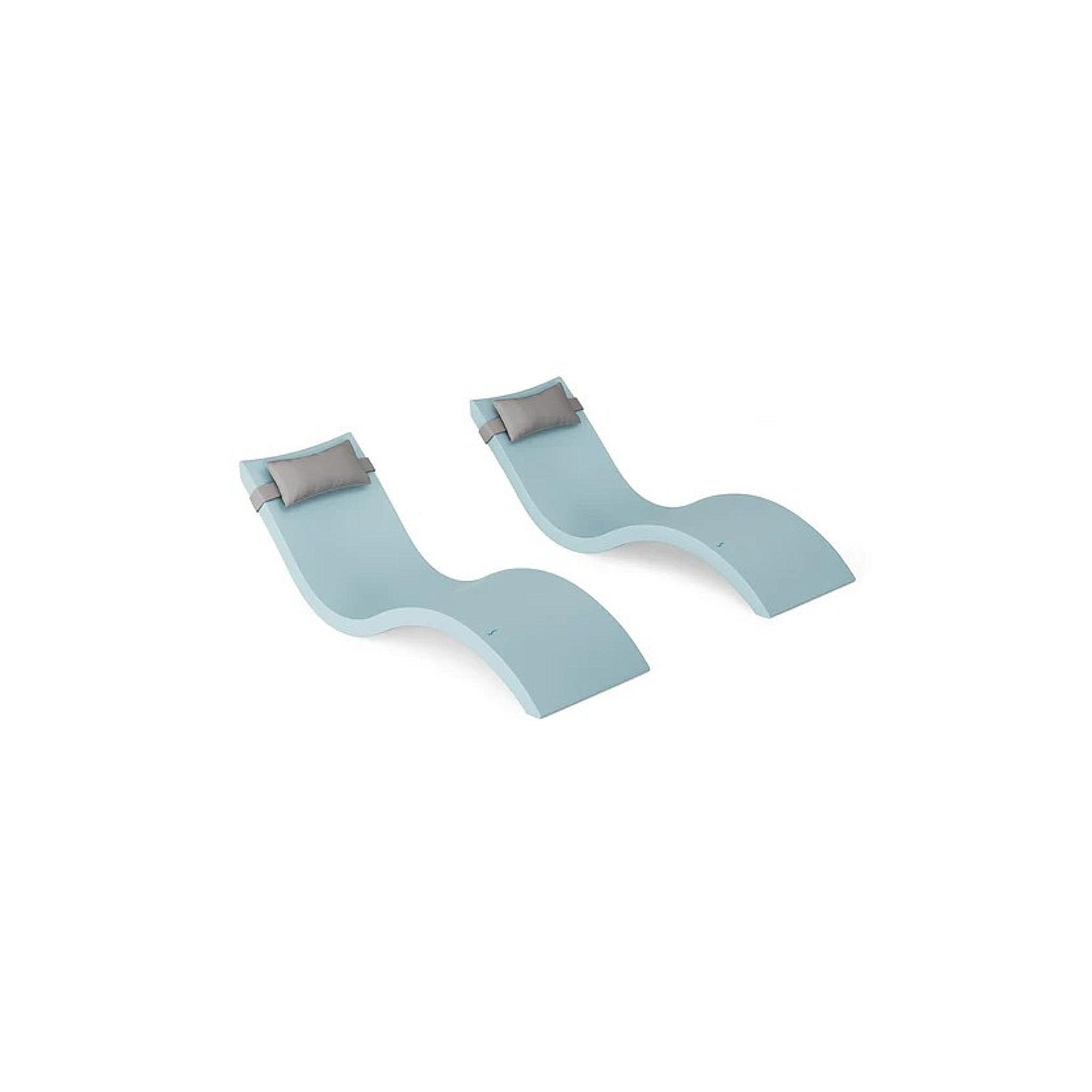 Signature Chaise and Headrest Pillow In-Pool Set