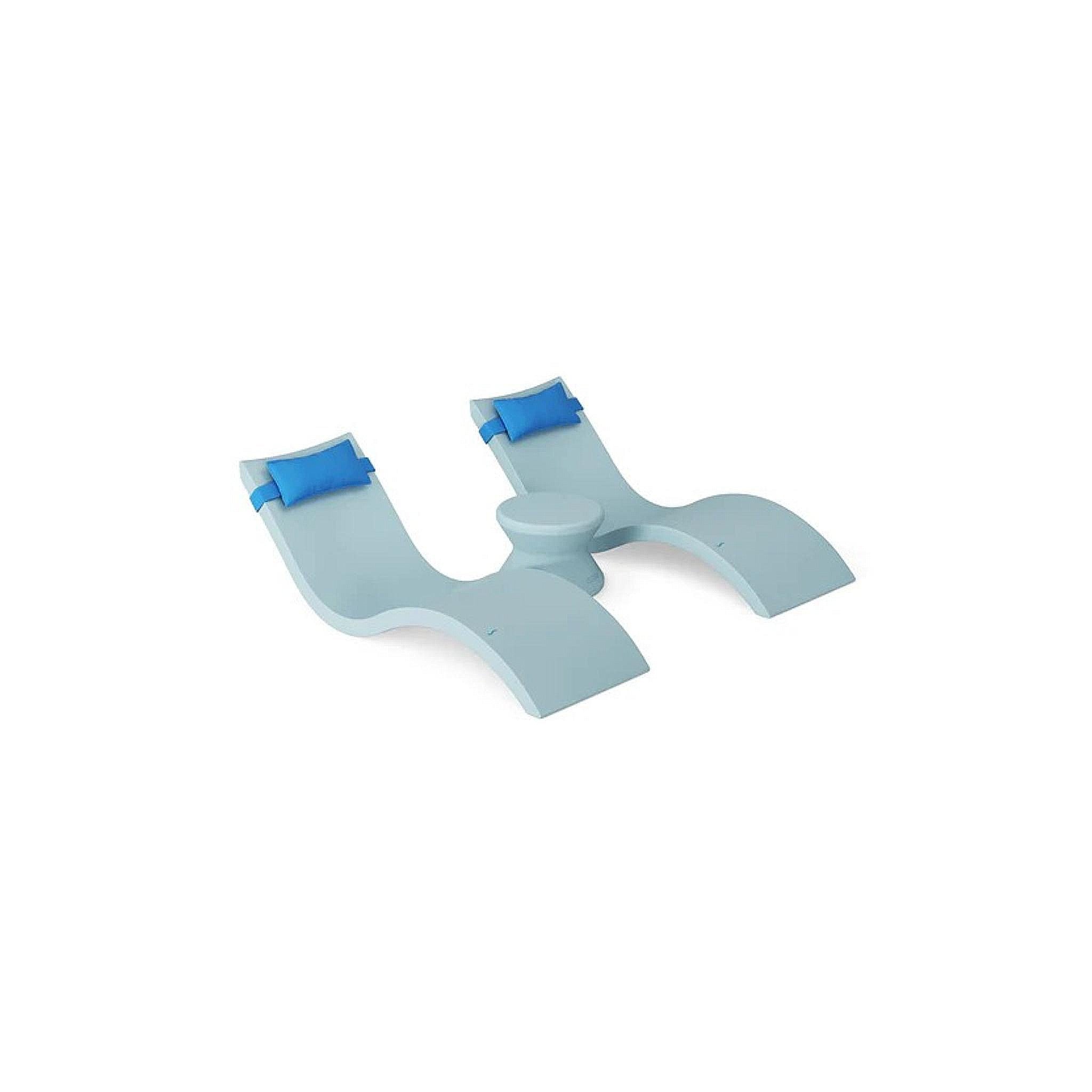 Signature Chaise Headrest Pillow and Side Table In-Pool Set