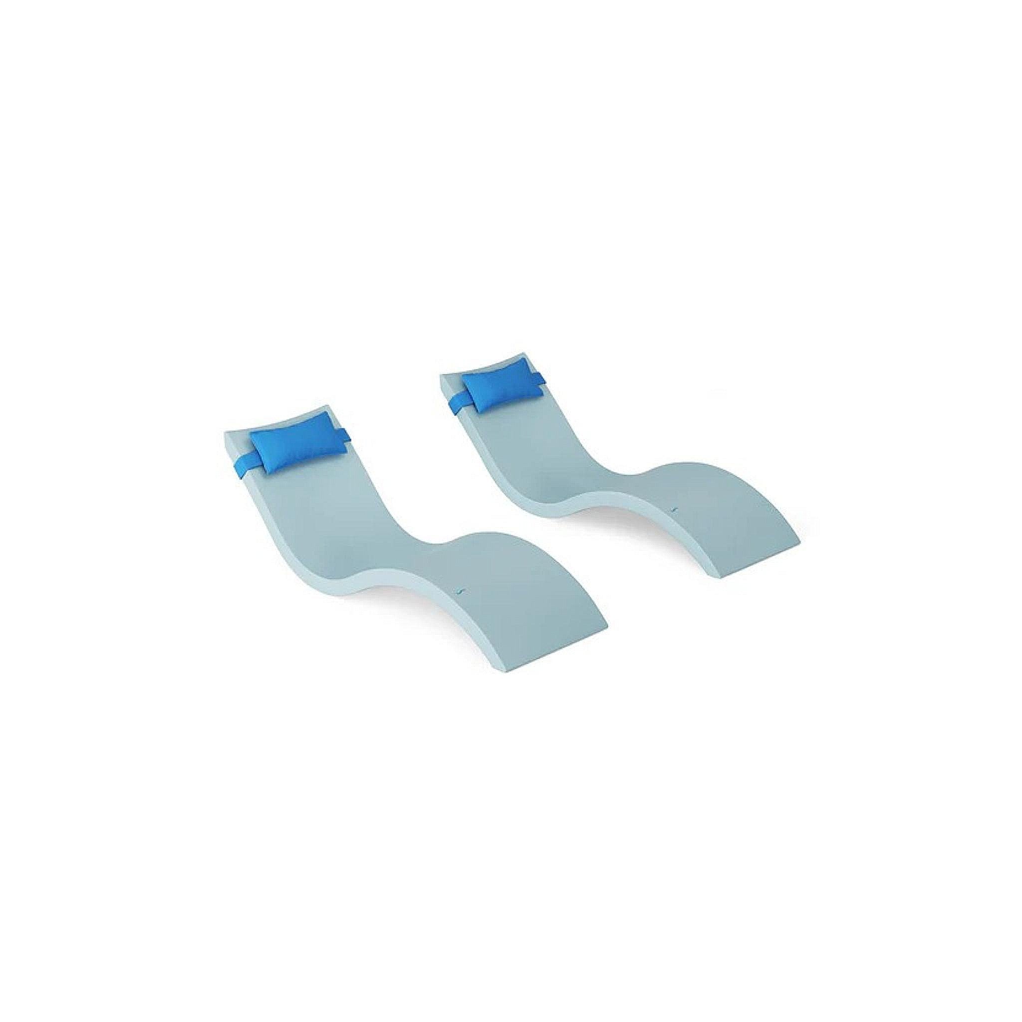 Signature Chaise and Headrest Pillow In-Pool Set