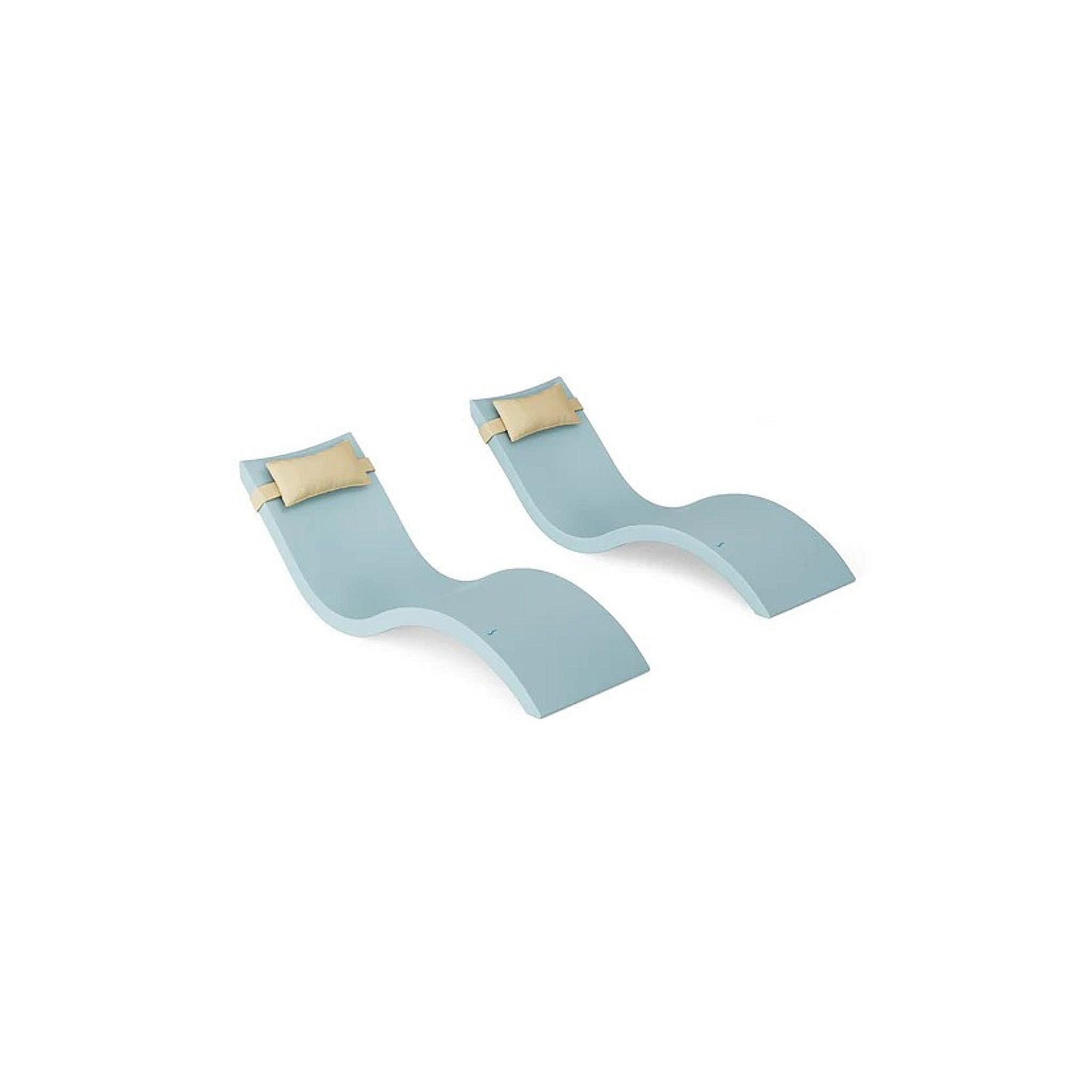 Signature Chaise and Headrest Pillow In-Pool Set
