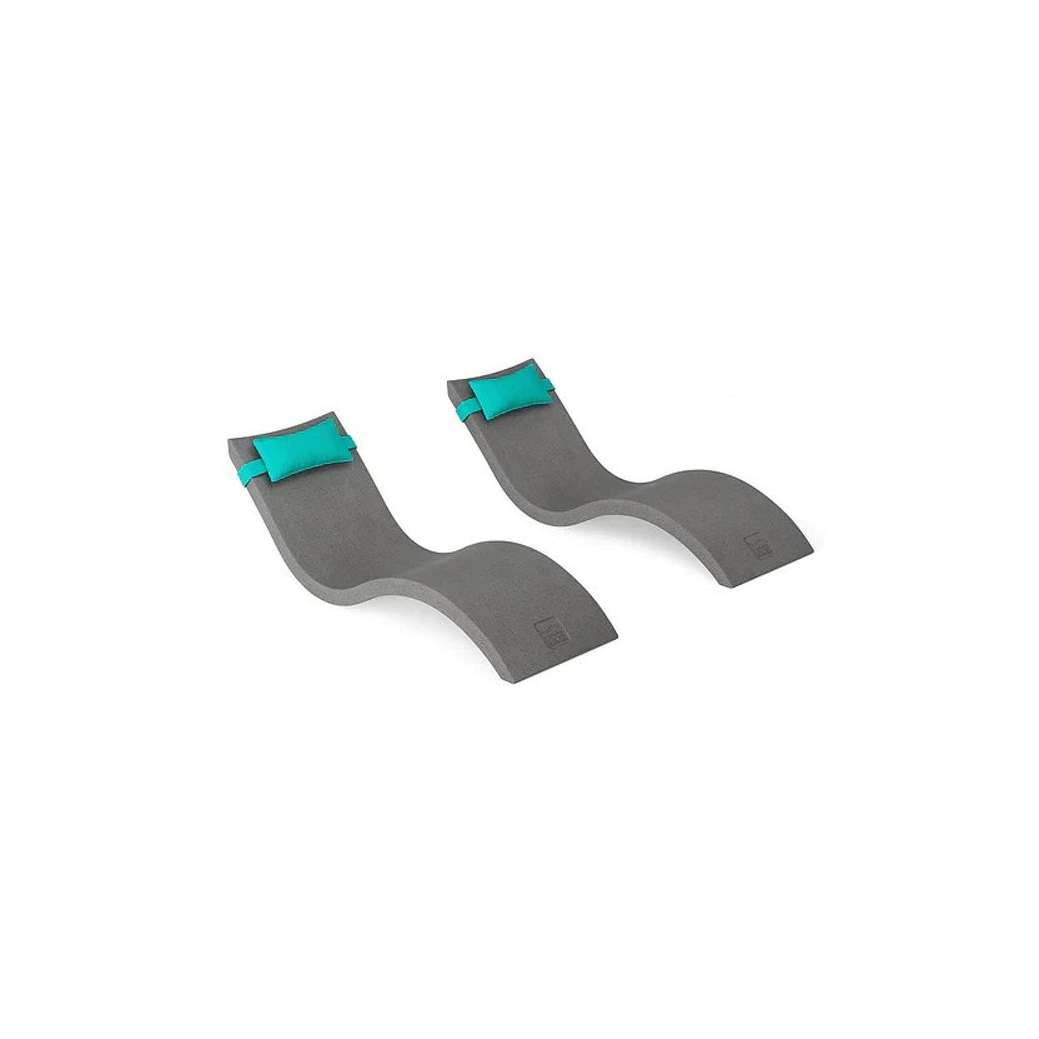 Signature Chaise and Headrest Pillow In-Pool Set