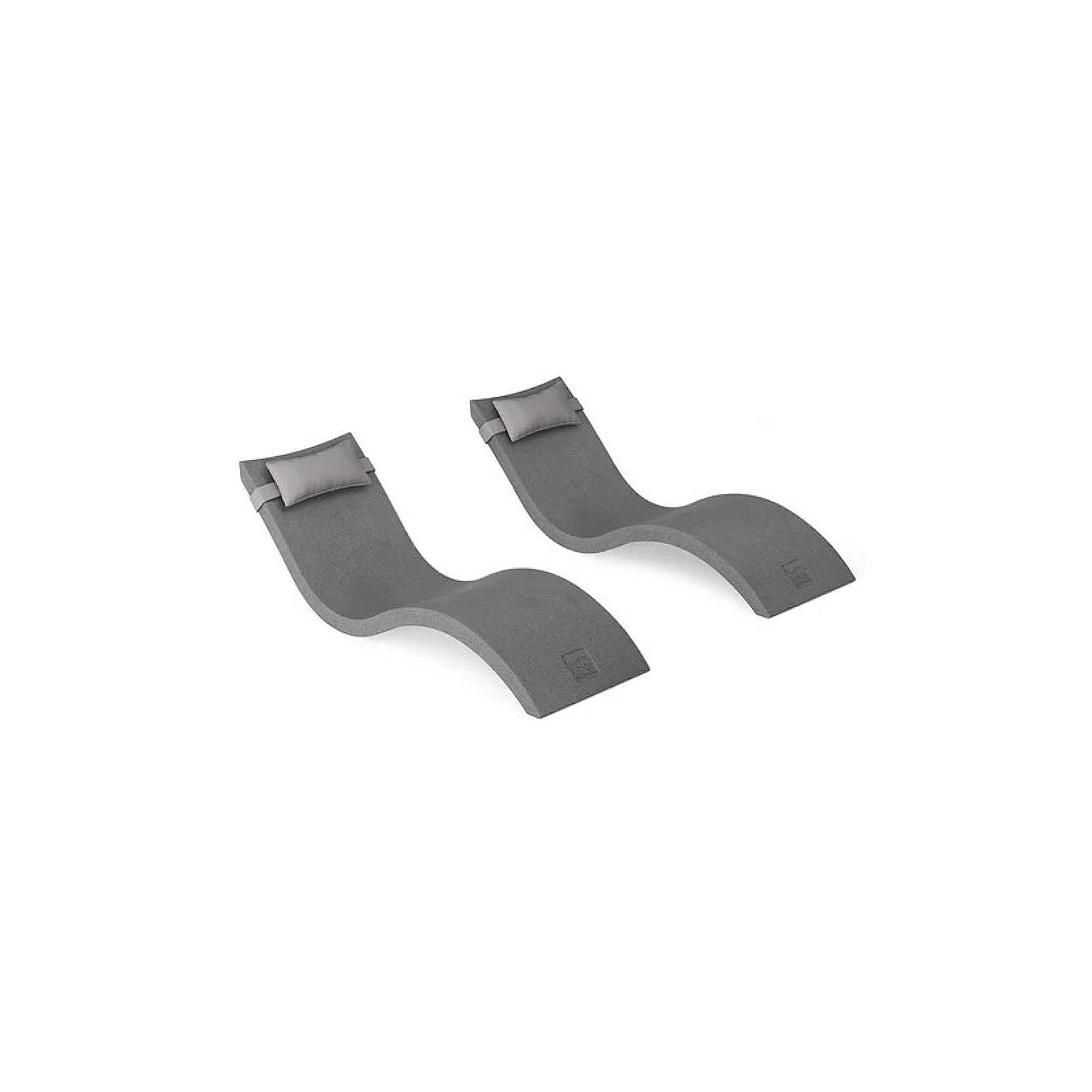 Signature Chaise and Headrest Pillow In-Pool Set