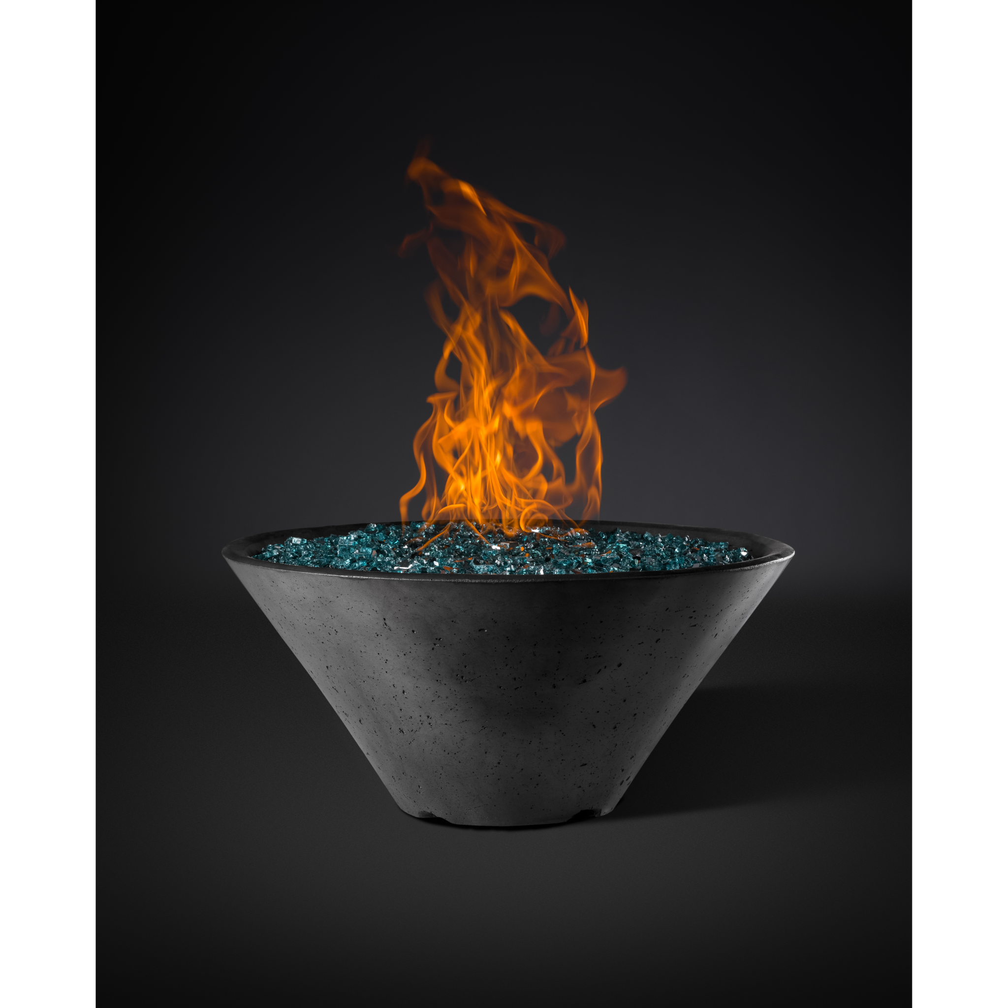 Slick Rock Ridgeline Conical Fire Bowl - Match-Lit