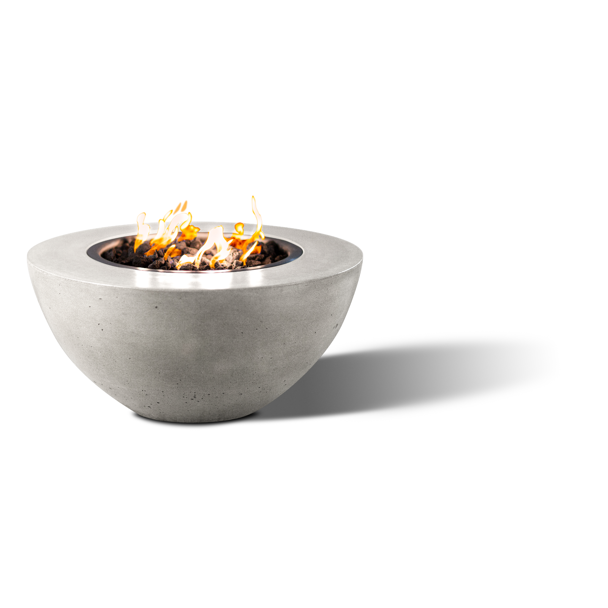 Slick Rock Oasis Round Fire Bowl - Electronic Ignition