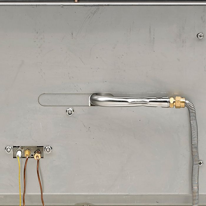 American Fire Products 48" x 14" Stainless Steel Drop-In CSA Fire Pit Pan Kit