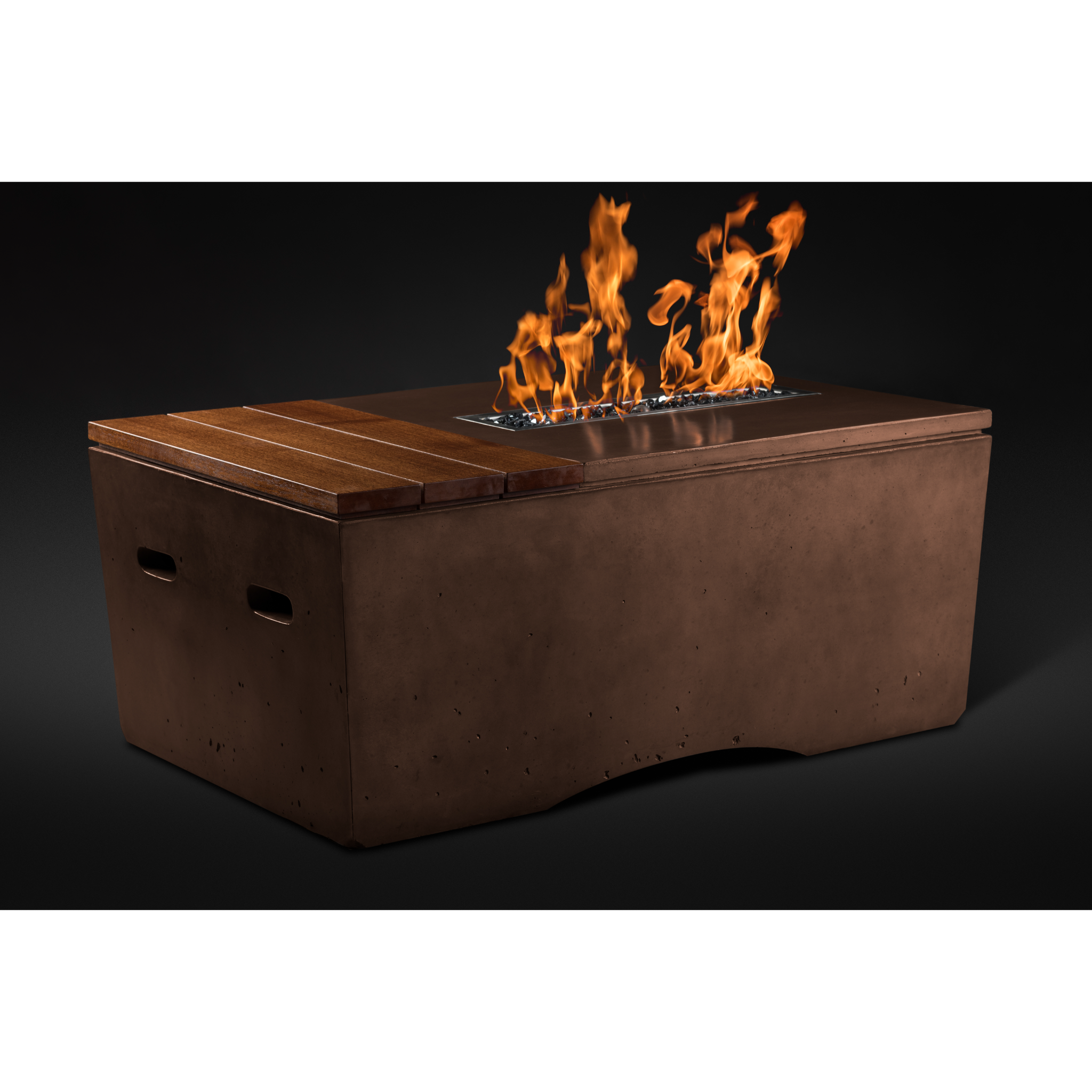 Slick Rock Oasis Fire Table - Match-Lit