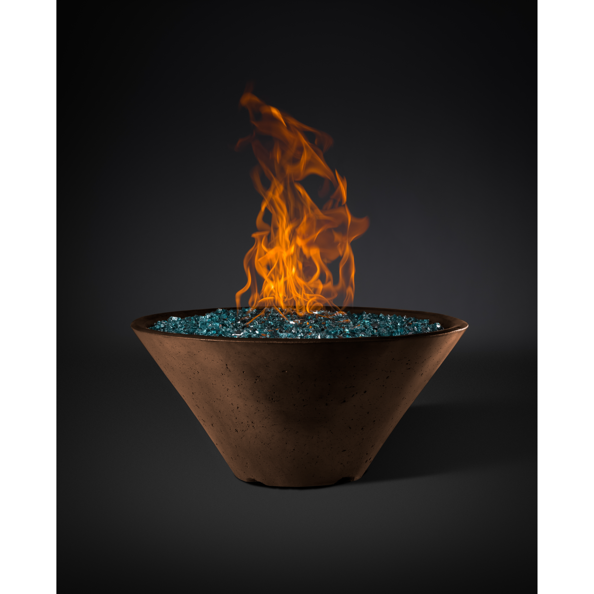 Slick Rock Ridgeline Conical Fire Bowl - Match-Lit