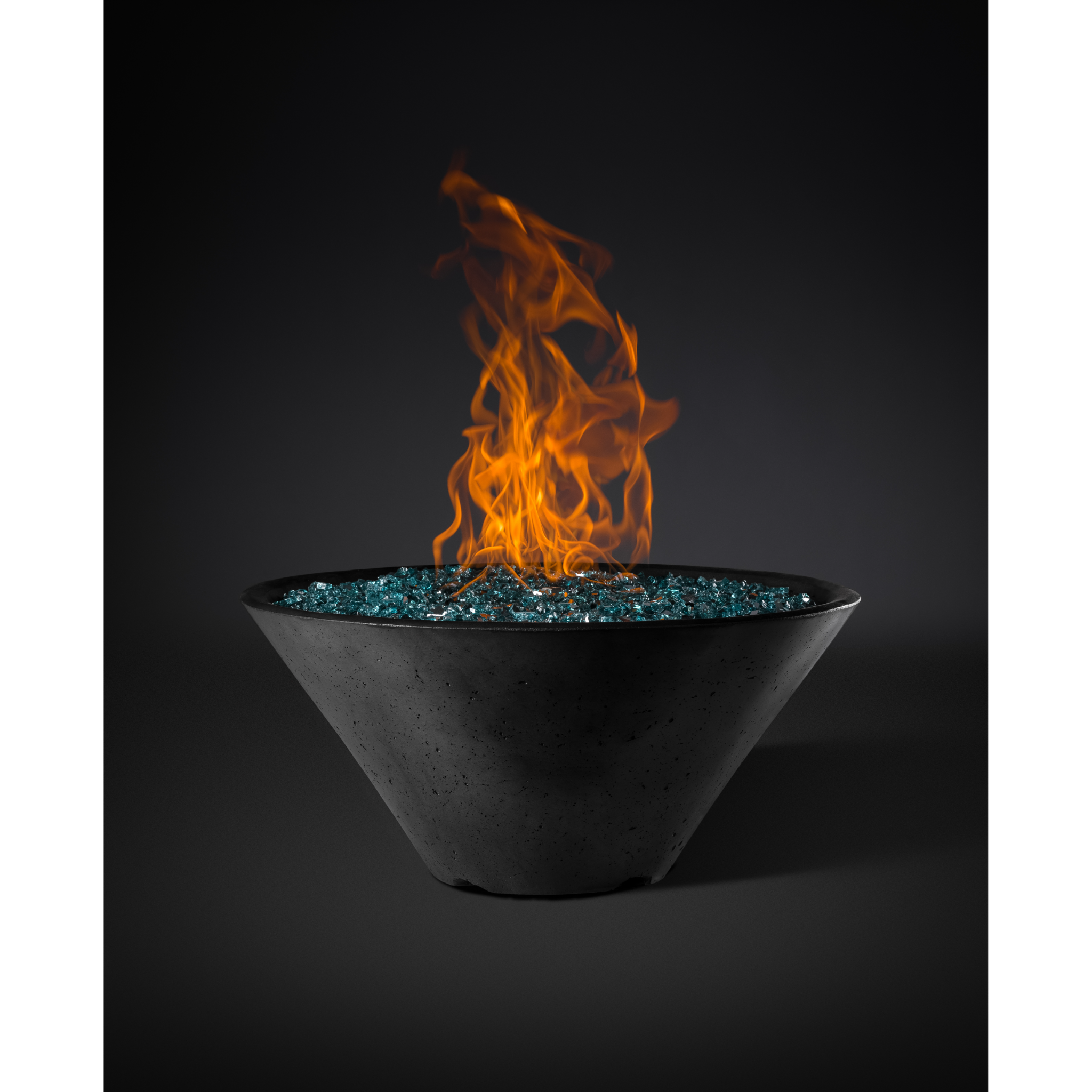 Slick Rock Ridgeline Conical Fire Bowl - Match-Lit