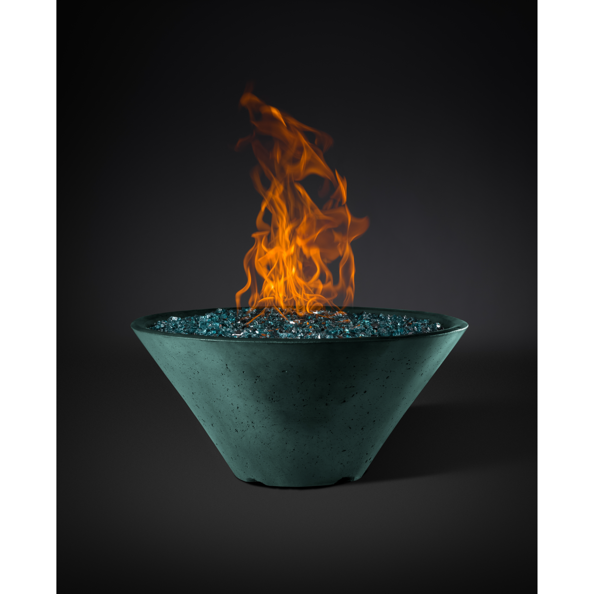 Slick Rock Ridgeline Conical Fire Bowl - Match-Lit