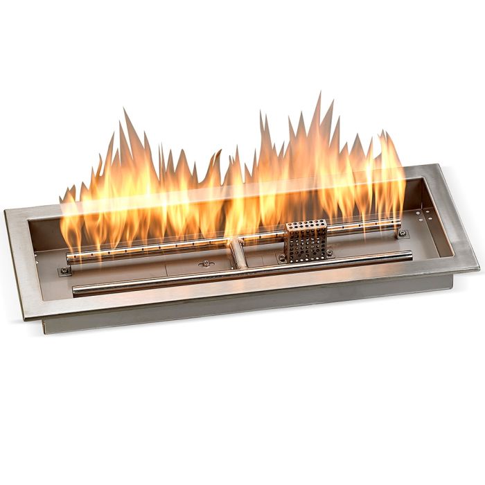 American Fire Products 24" x 8" Stainless Steel Drop-In CSA CertifiedFire Pit Pan Kit