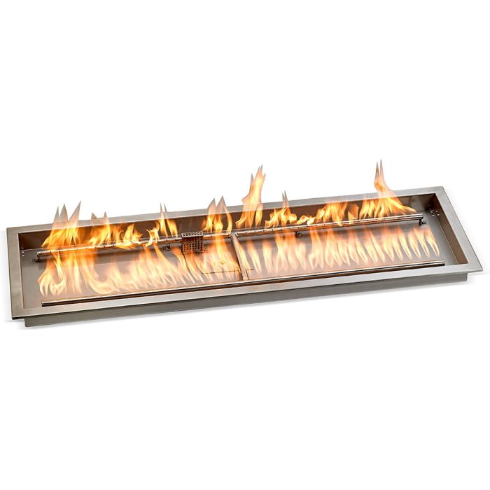 American Fire Products 48" x 14" Stainless Steel Drop-In CSA Fire Pit Pan Kit
