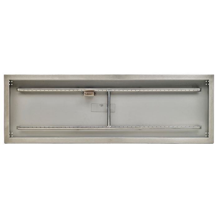 American Fire Products 48" x 14" Stainless Steel Drop-In CSA Fire Pit Pan Kit