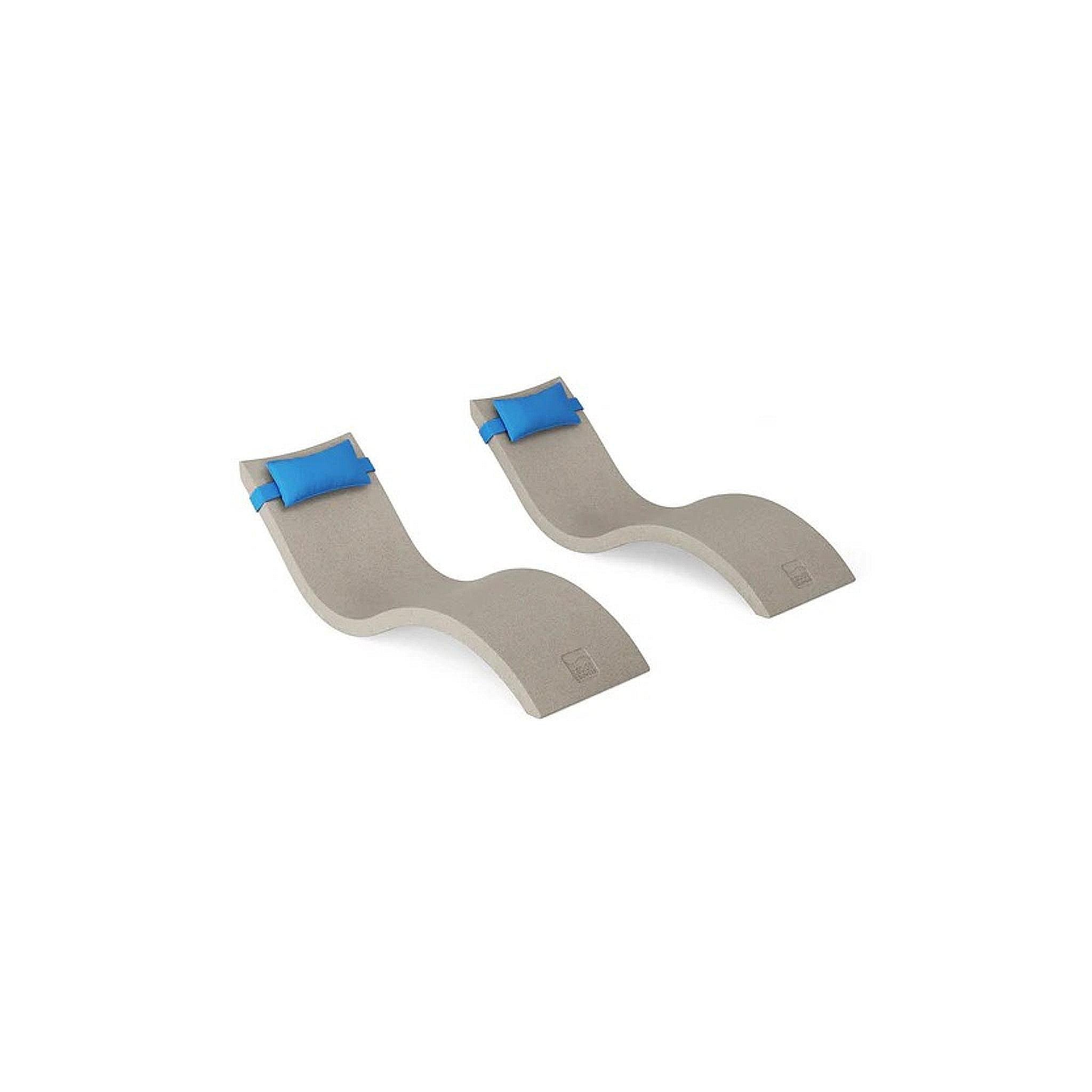 Signature Chaise and Headrest Pillow In-Pool Set