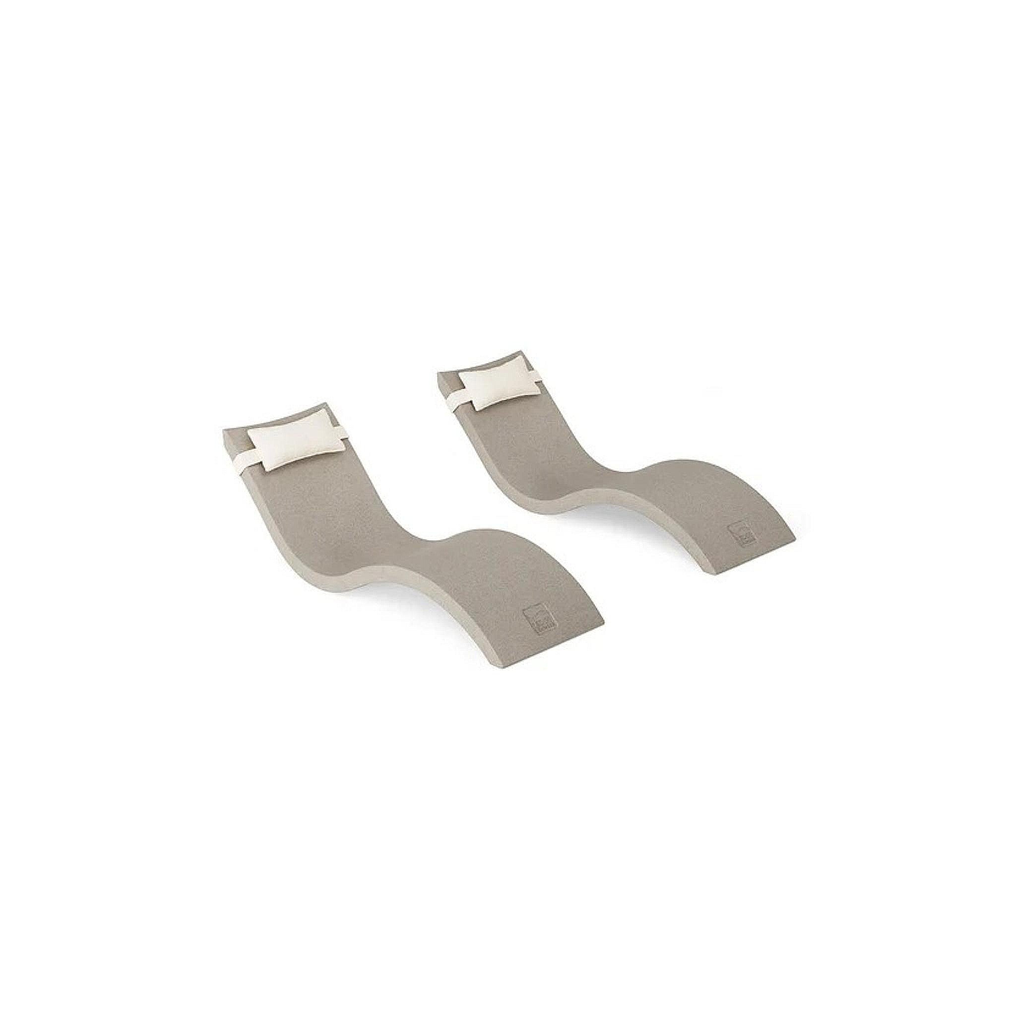 Signature Chaise and Headrest Pillow In-Pool Set