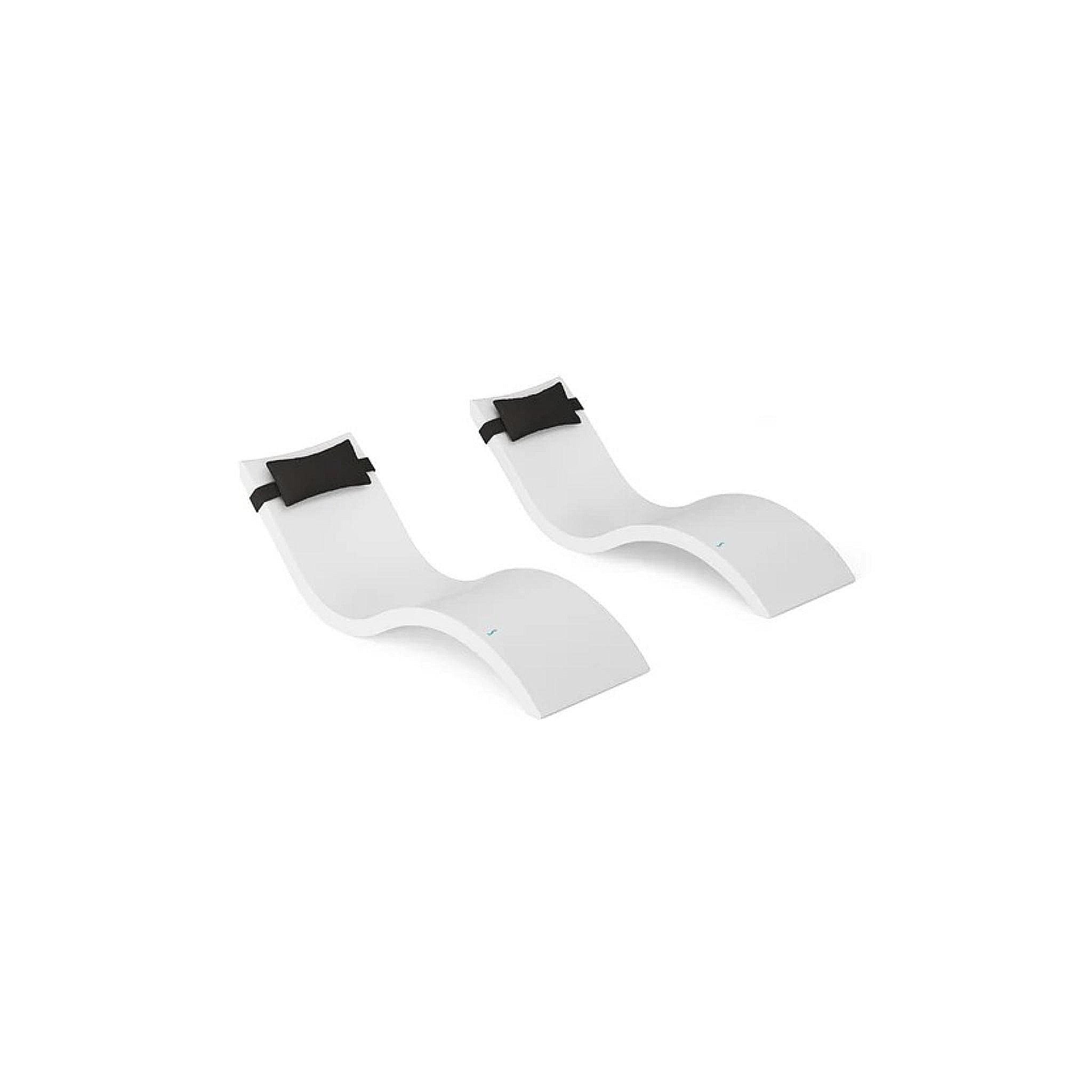 Signature Chaise and Headrest Pillow In-Pool Set