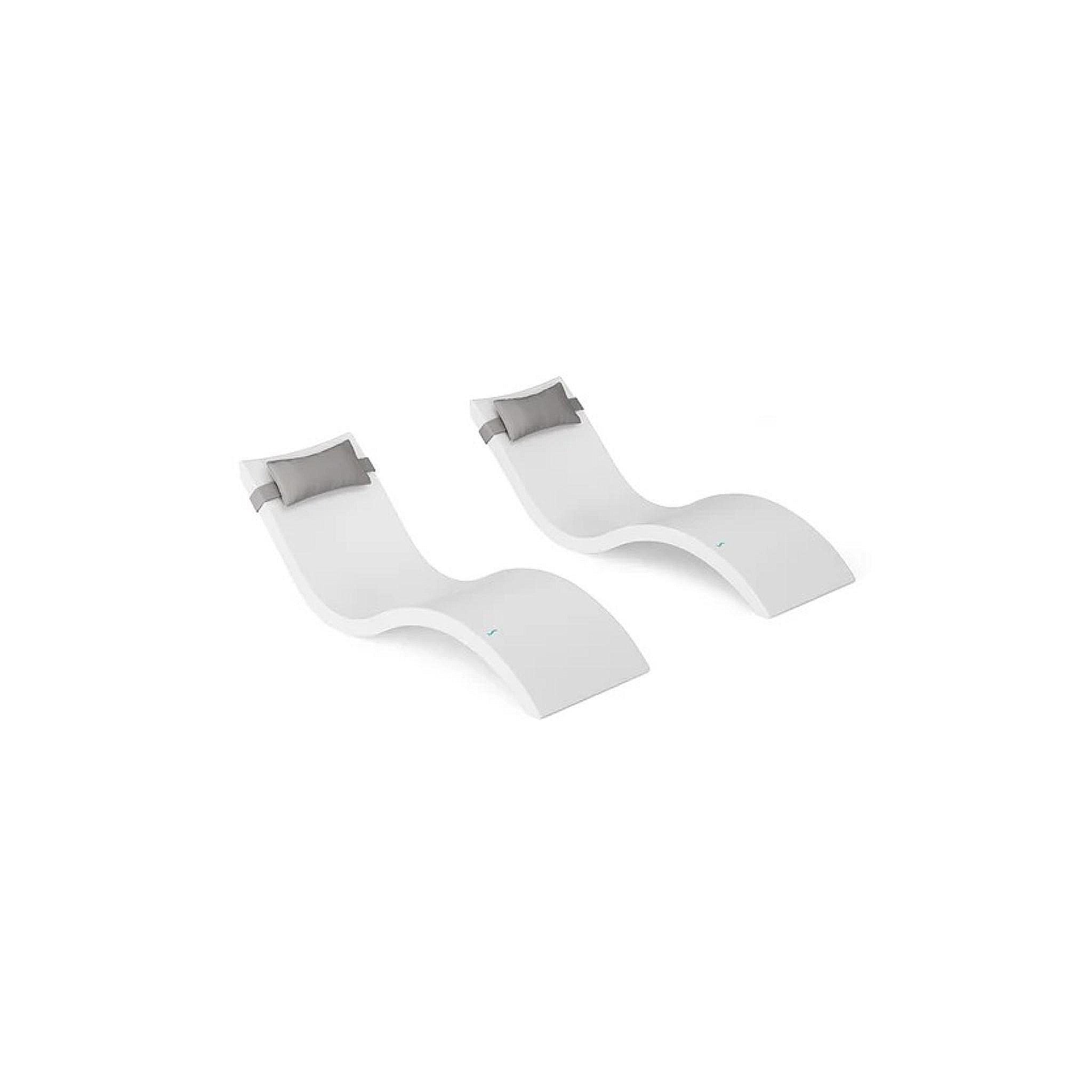 Signature Chaise and Headrest Pillow In-Pool Set