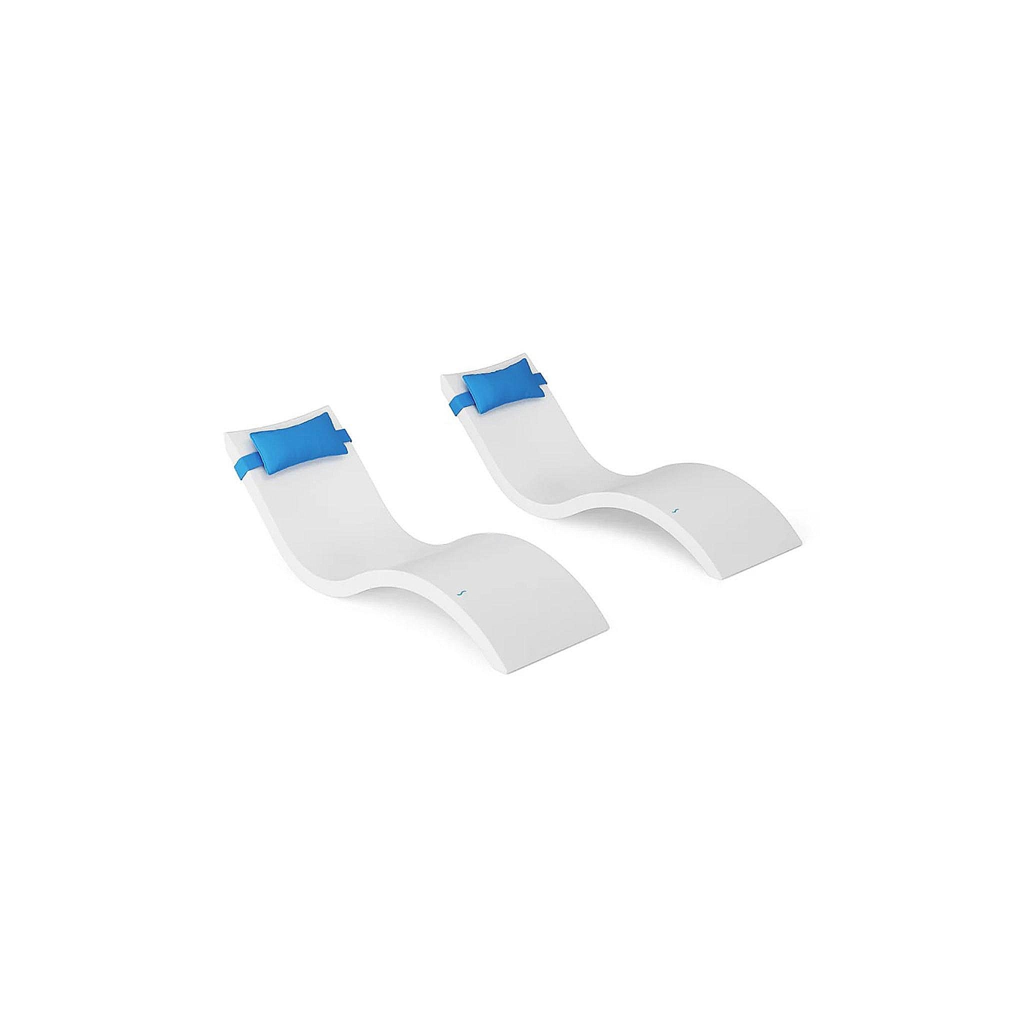 Signature Chaise and Headrest Pillow In-Pool Set