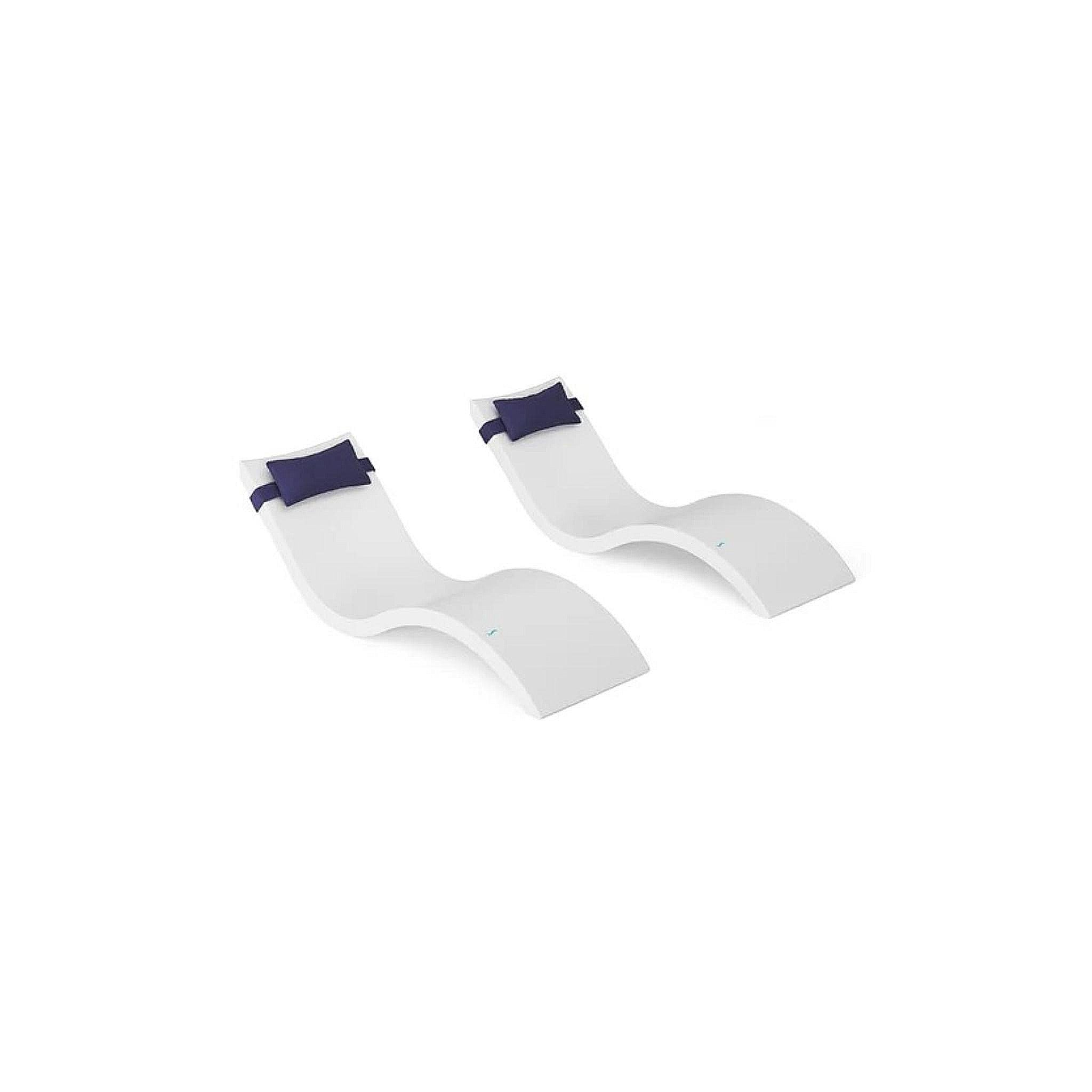 Signature Chaise and Headrest Pillow In-Pool Set