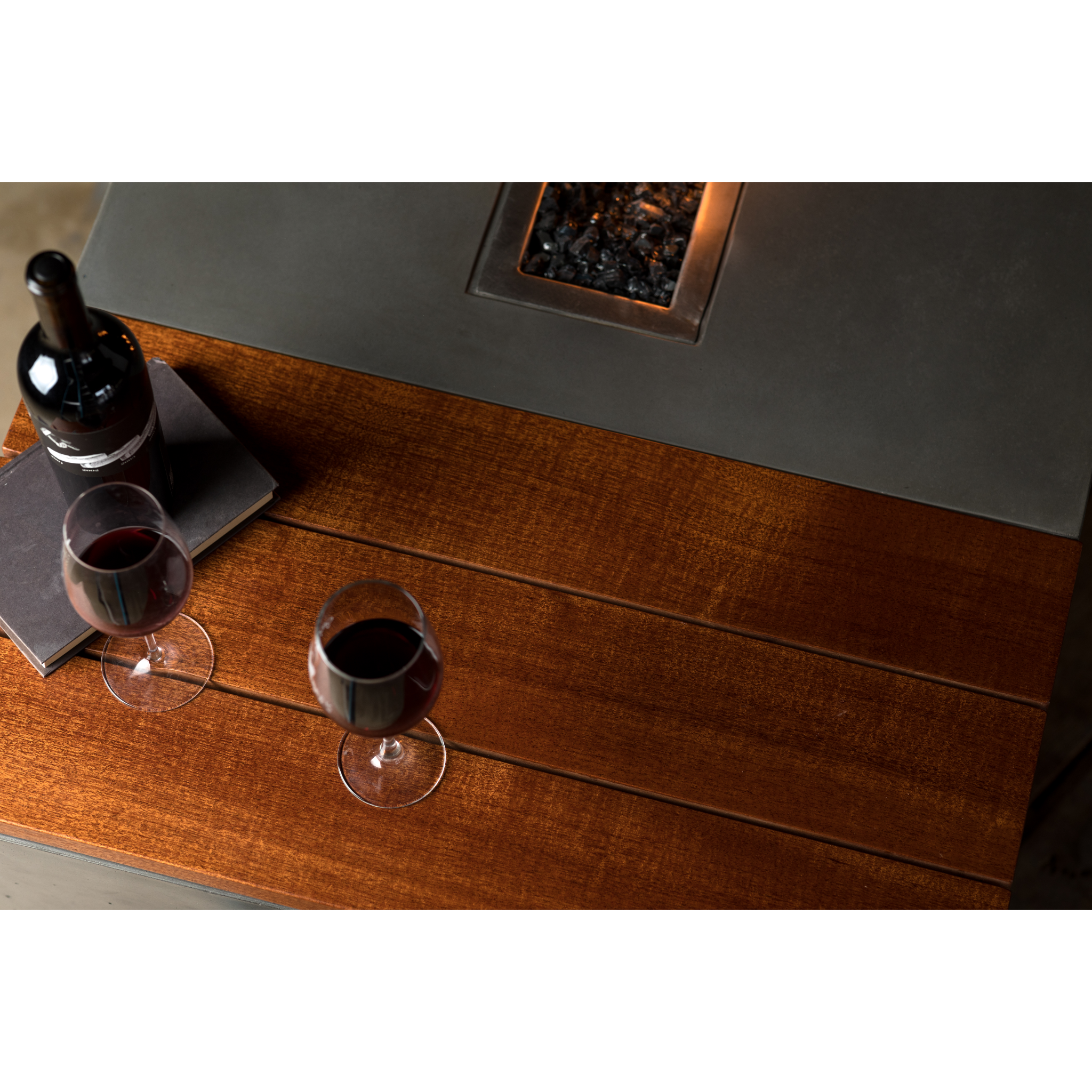 Slick Rock Oasis Fire Table - Match-Lit